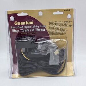 Quantum Lighting Undercabinet Halogen‎ Lighting System Touchpad Dimmer 346-6421